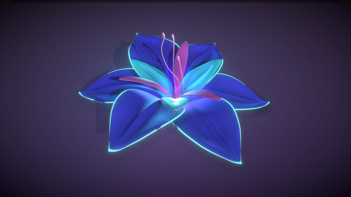 Strange flower 3D Model