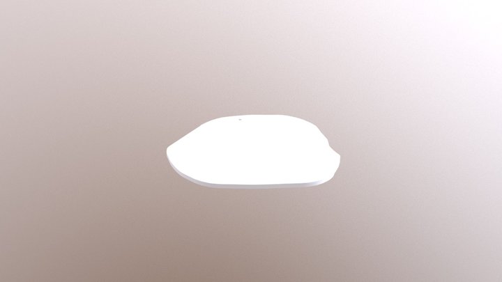 Glassplate 19mm DXF 3D Model