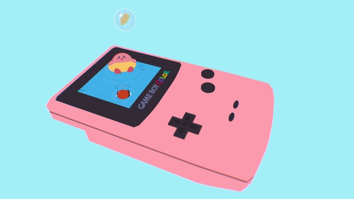 Kirby's Vacation 3D Model