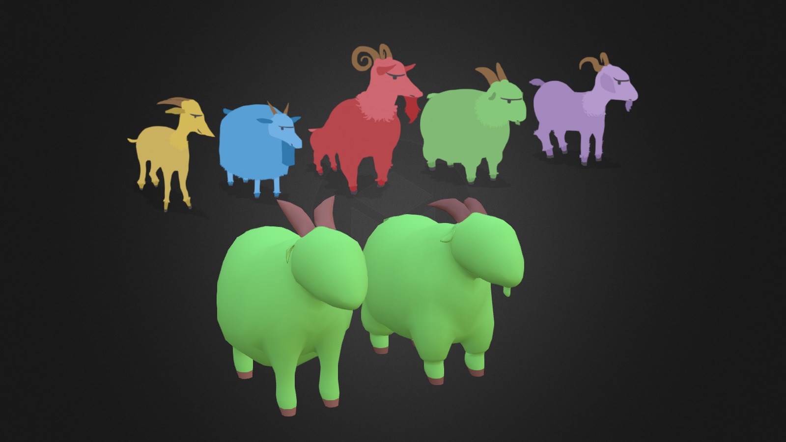 Goat Concept Changes - Green