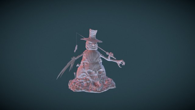 Snowman 3D Model