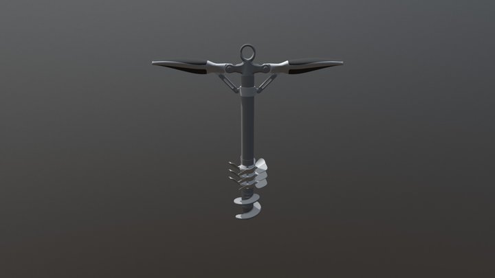 Asteroid Anchor 3D Model