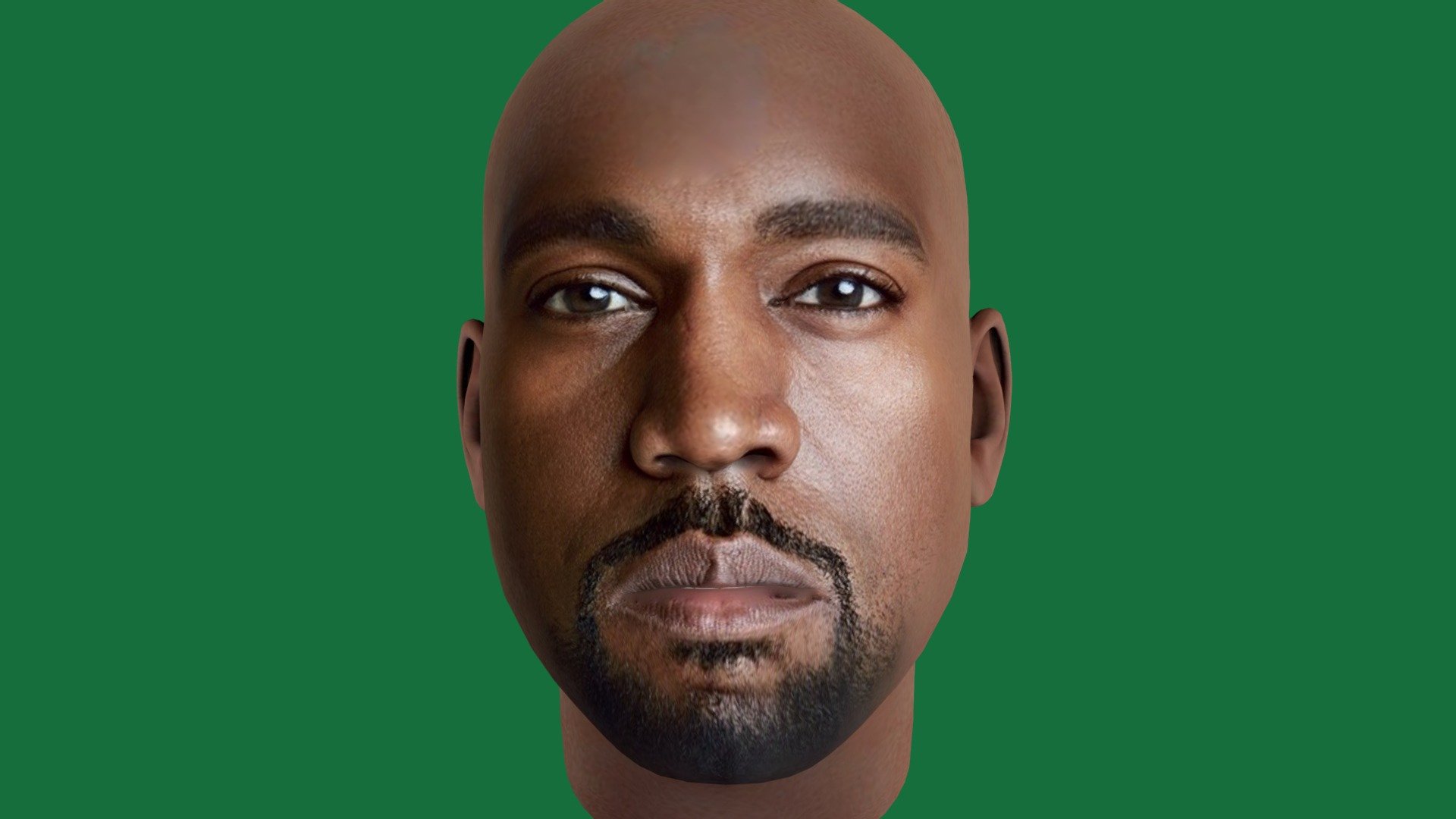 Kanye West 3D model by [f68cb51] Sketchfab