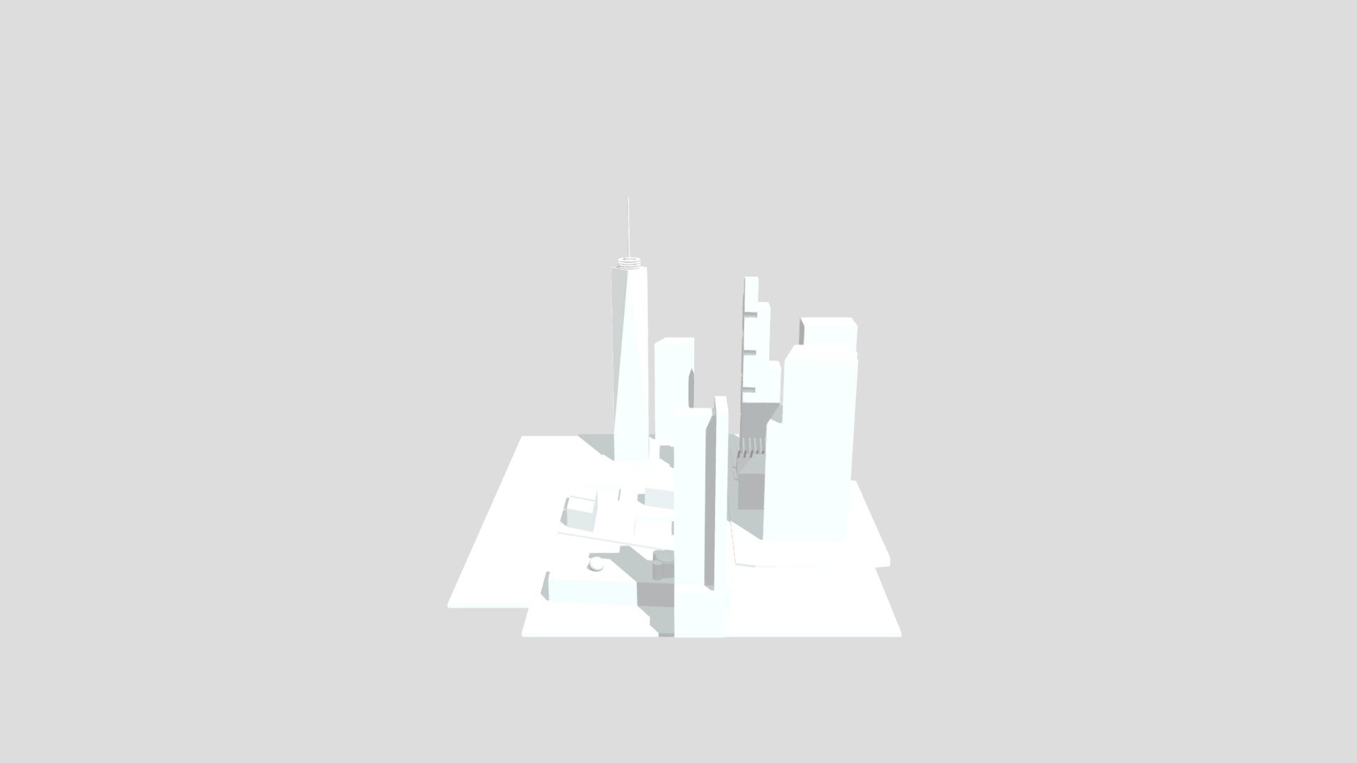 WTC Complex - Download Free 3D model by ThomasTheModeler [f68da30 ...
