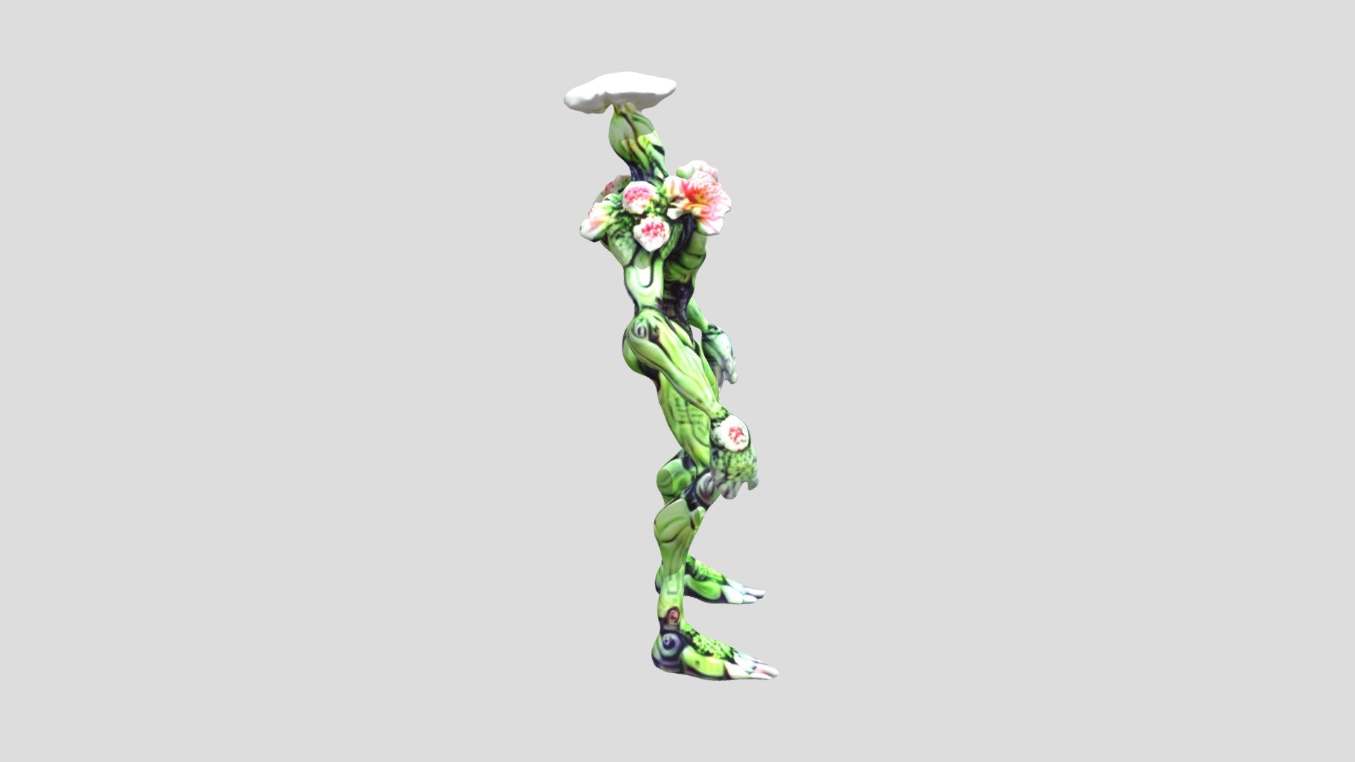 FLOWER GOLEM ALPHA - Download Free 3D model by Gioquello3D (@g.barbieri ...