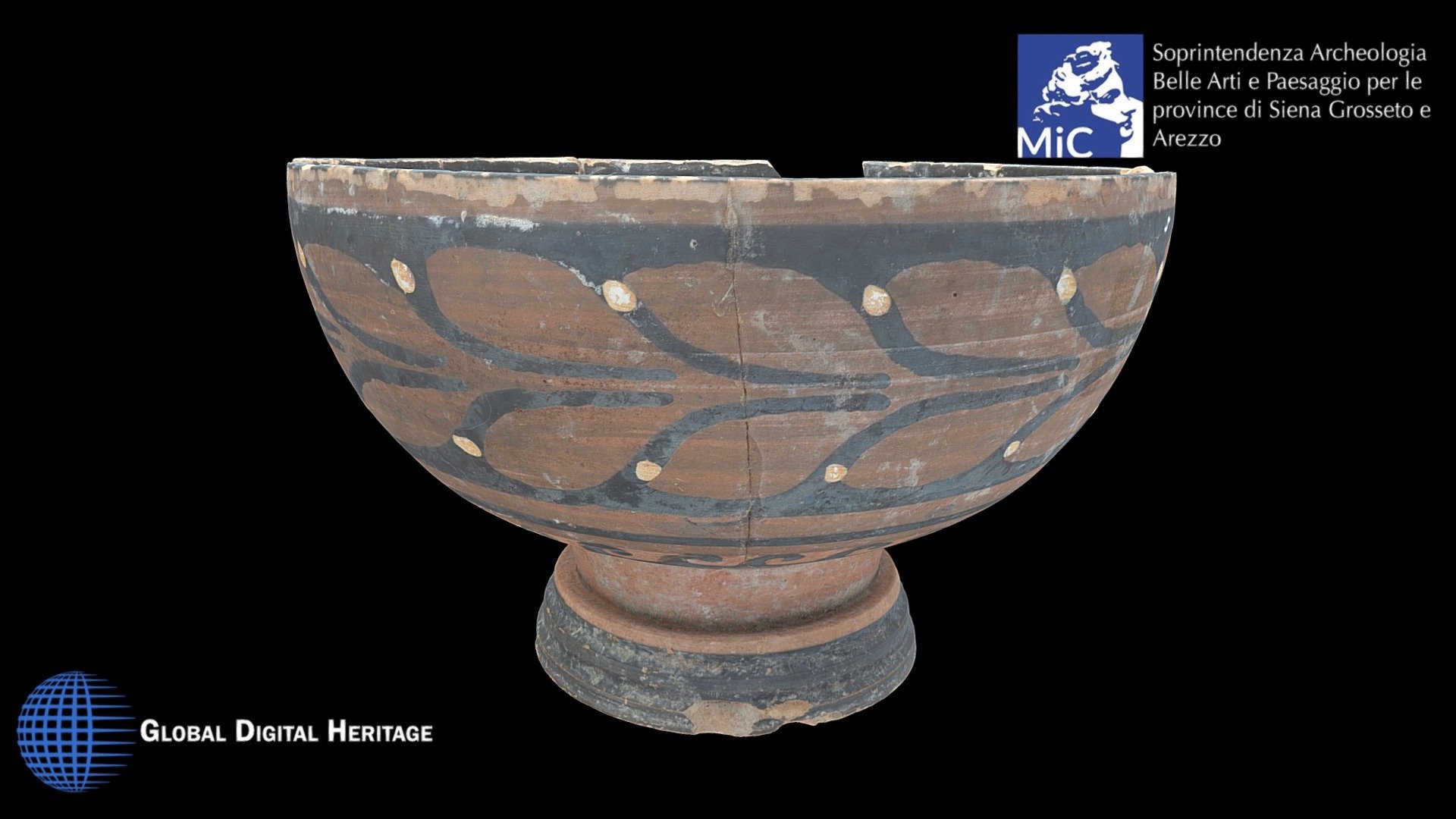 Italiote pyxis with lid C3_257B - Download Free 3D model by Global ...