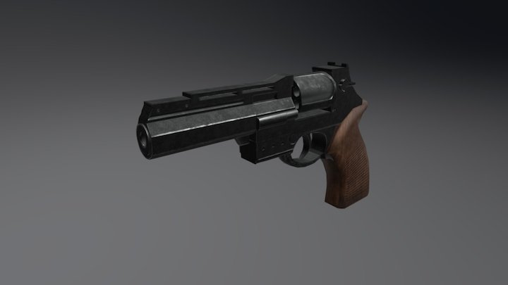 Mateba Unica 6 Autorevolver 3D Model