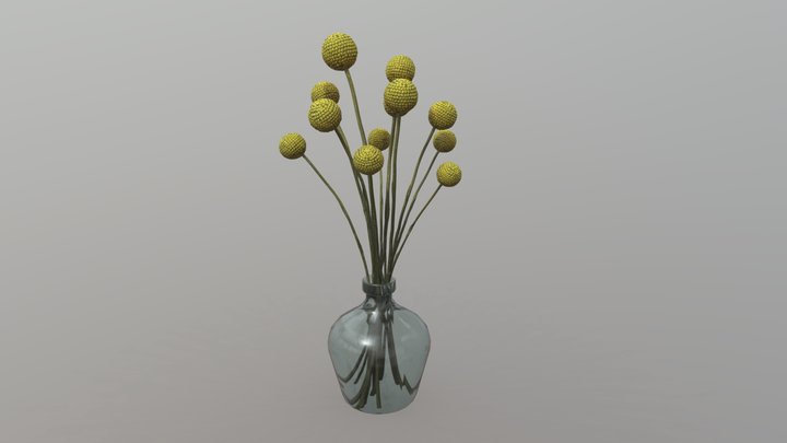 Glass vase 3D Model