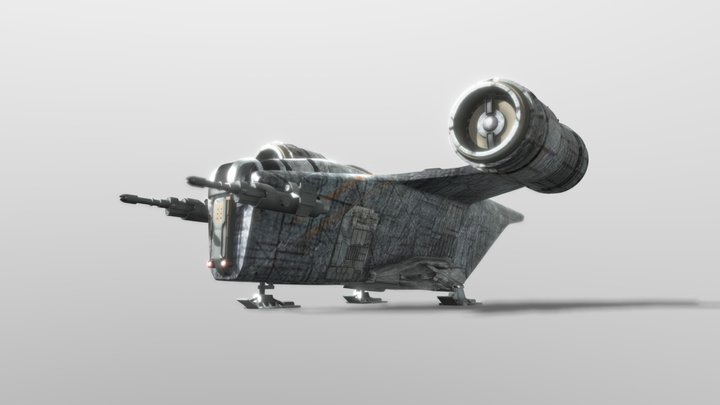 RazorCrest 3D Model