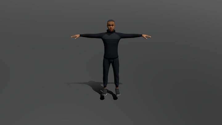 Salsa Dancing 3D Model