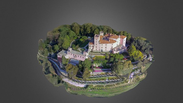 Castello di Reano 3D Model