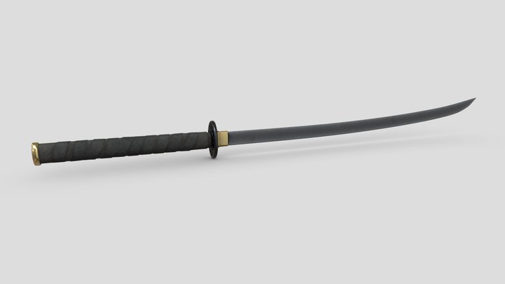 Katana 3D Model