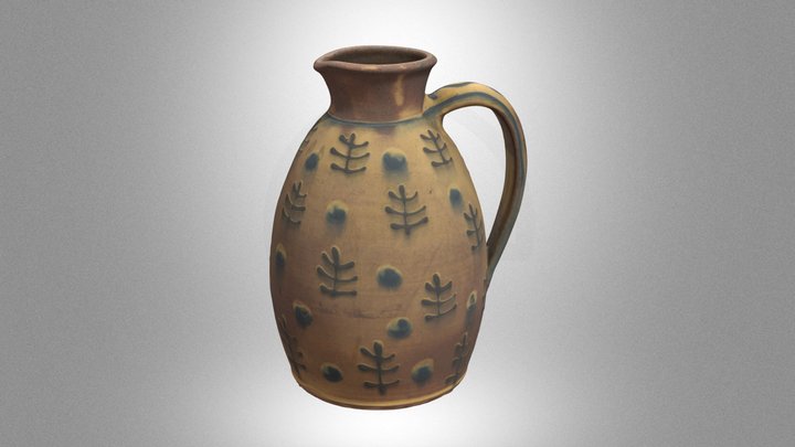 Herringbone jug – Free 3D Model STL
