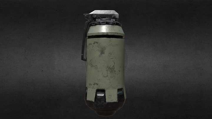 Grenade 3D Model