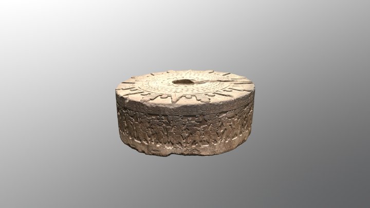 Piedra De Tizoc 3D Model