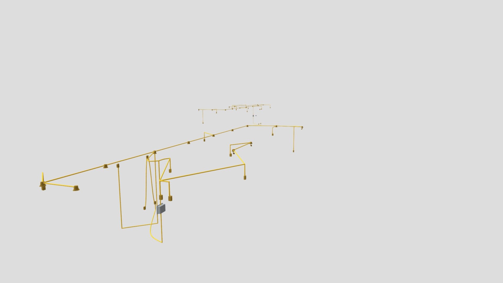 Modelo 3D - Casa de Máquinas