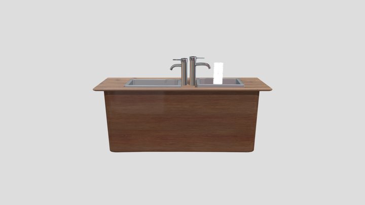 Restaurant Glas Cleaning 3D Model