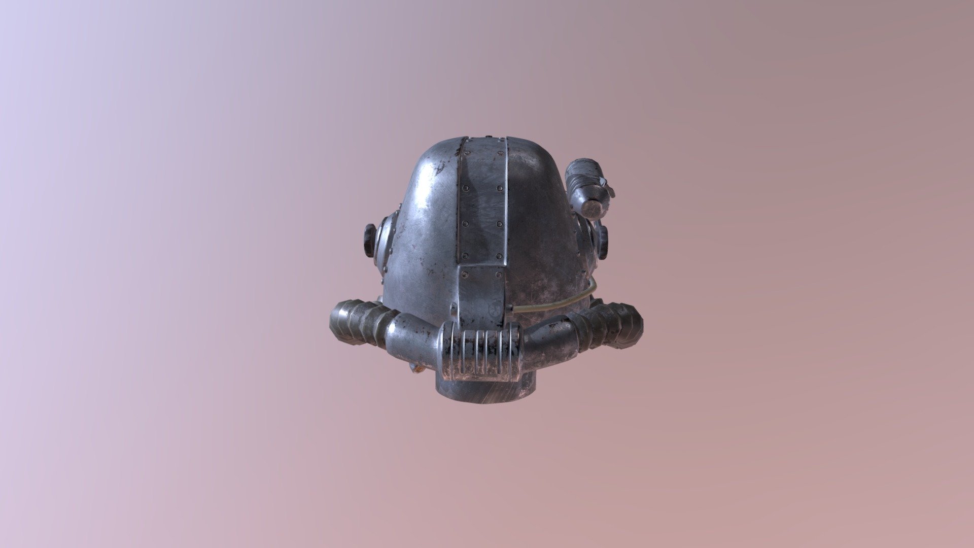 Fallout4(Helmet t45d) - 3D model by woid [f6957f2] - Sketchfab