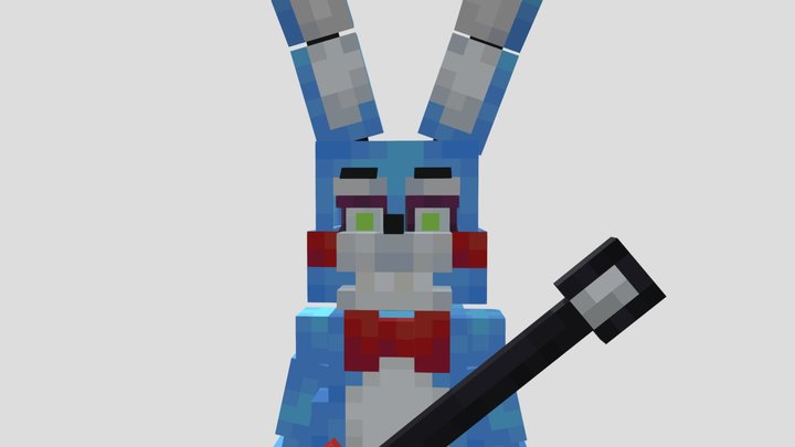 Fnaf 2 Toy Bonnie Minecraft Skin