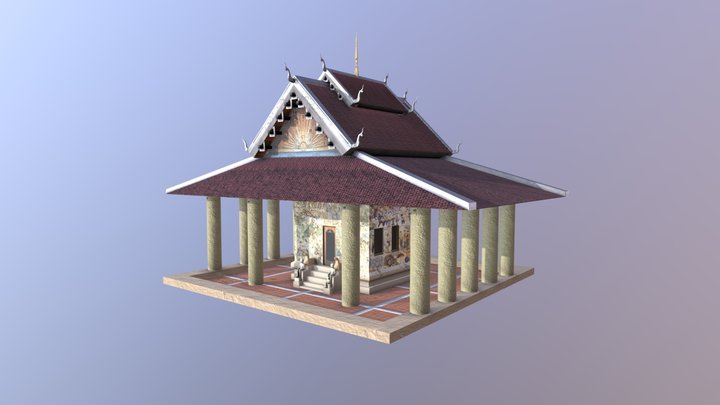 SraBuaKeaw Temple - ProjectAR 3D Model