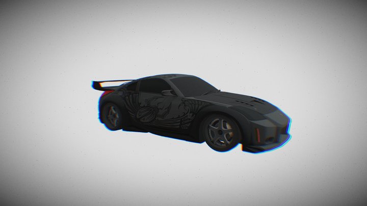 2003-nissan-350z 3D Model