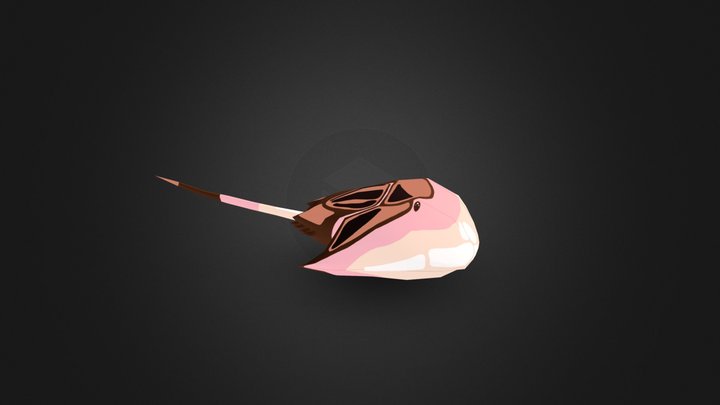 Horseshoe crab 3D Model
