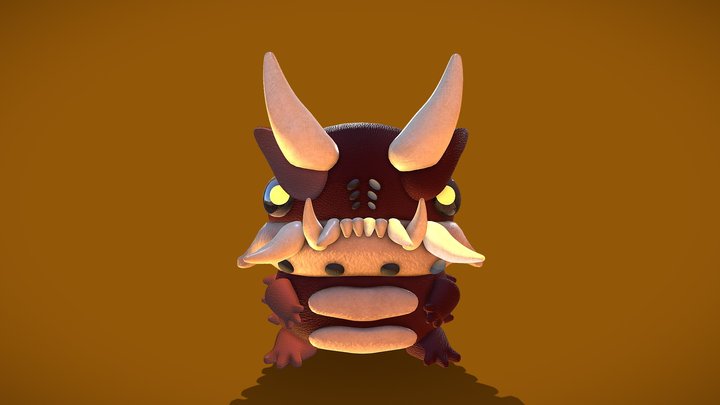 GRUMPII 3D Model