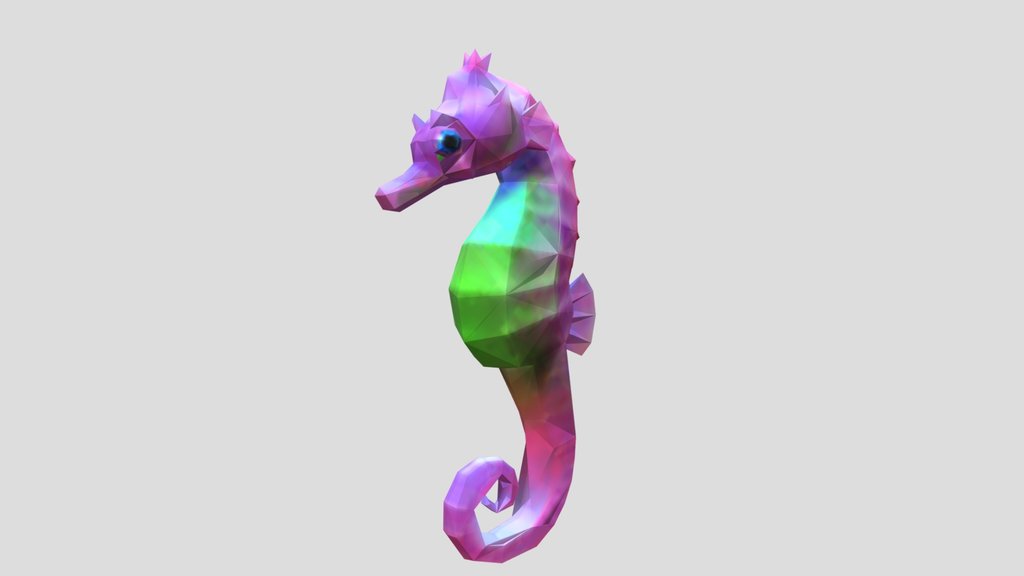 animal company - Fish seahorse {LOD Problem}