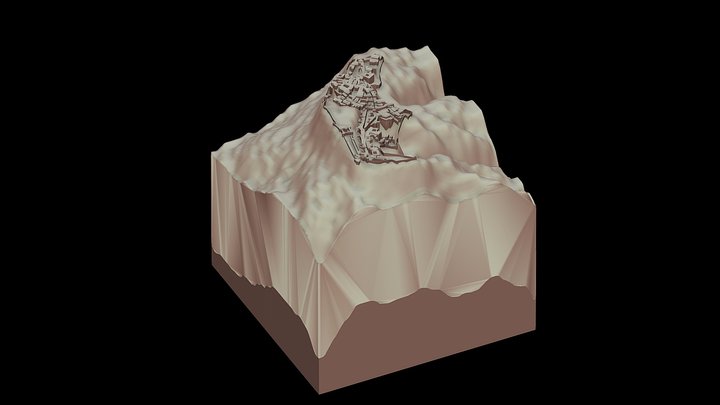 orografia prova 1 3D Model