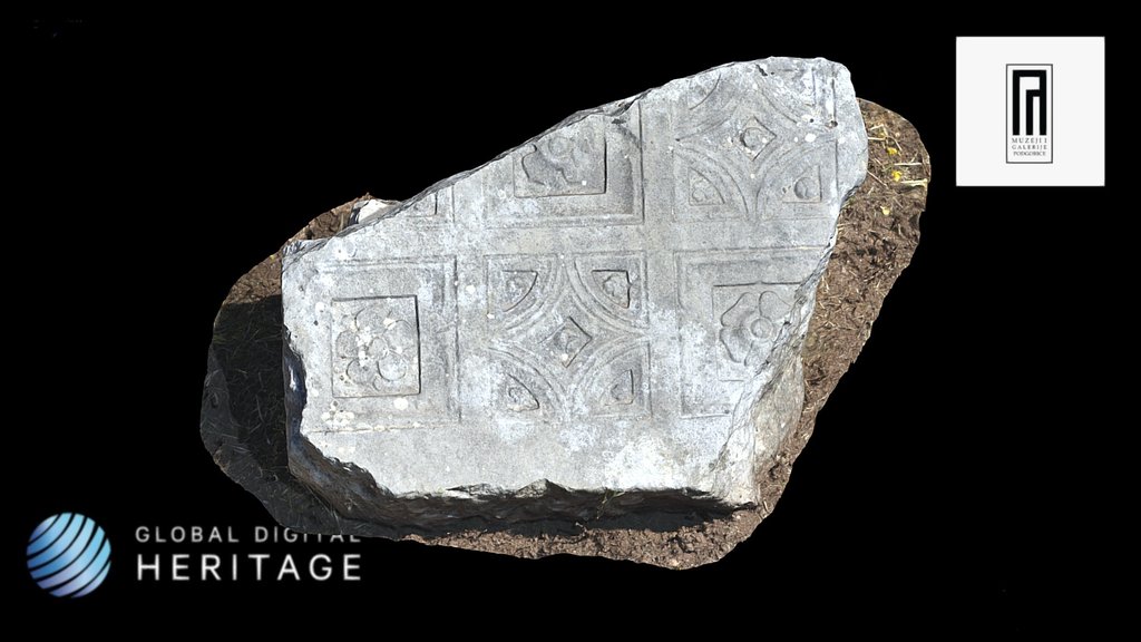 Decorated architectural element