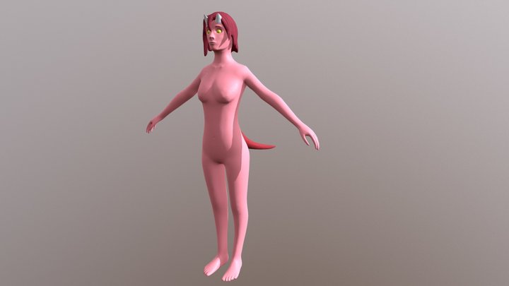 Character_TranJ 3D Model