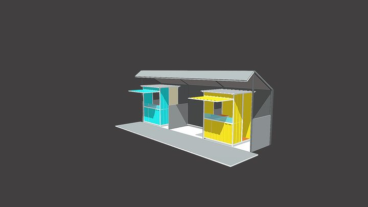 Desain Container Pak Anom 3D Model