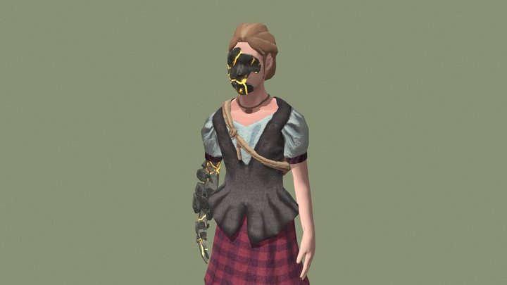 Unseelie Court - Main Character 3D Model