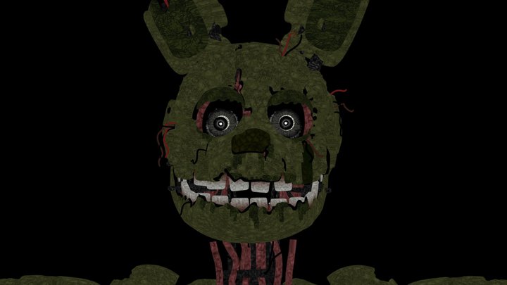 Springtrap (Holopaxume- Thudner). 3D Model