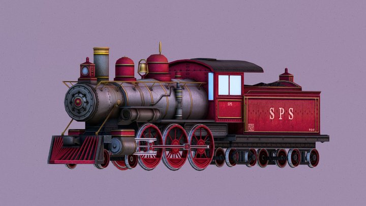 Locomotive LK 14 - Red