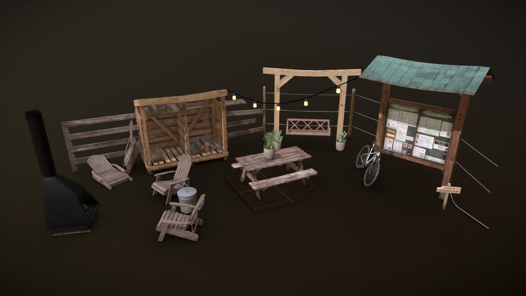 DAE 5 Finished props - Eco house