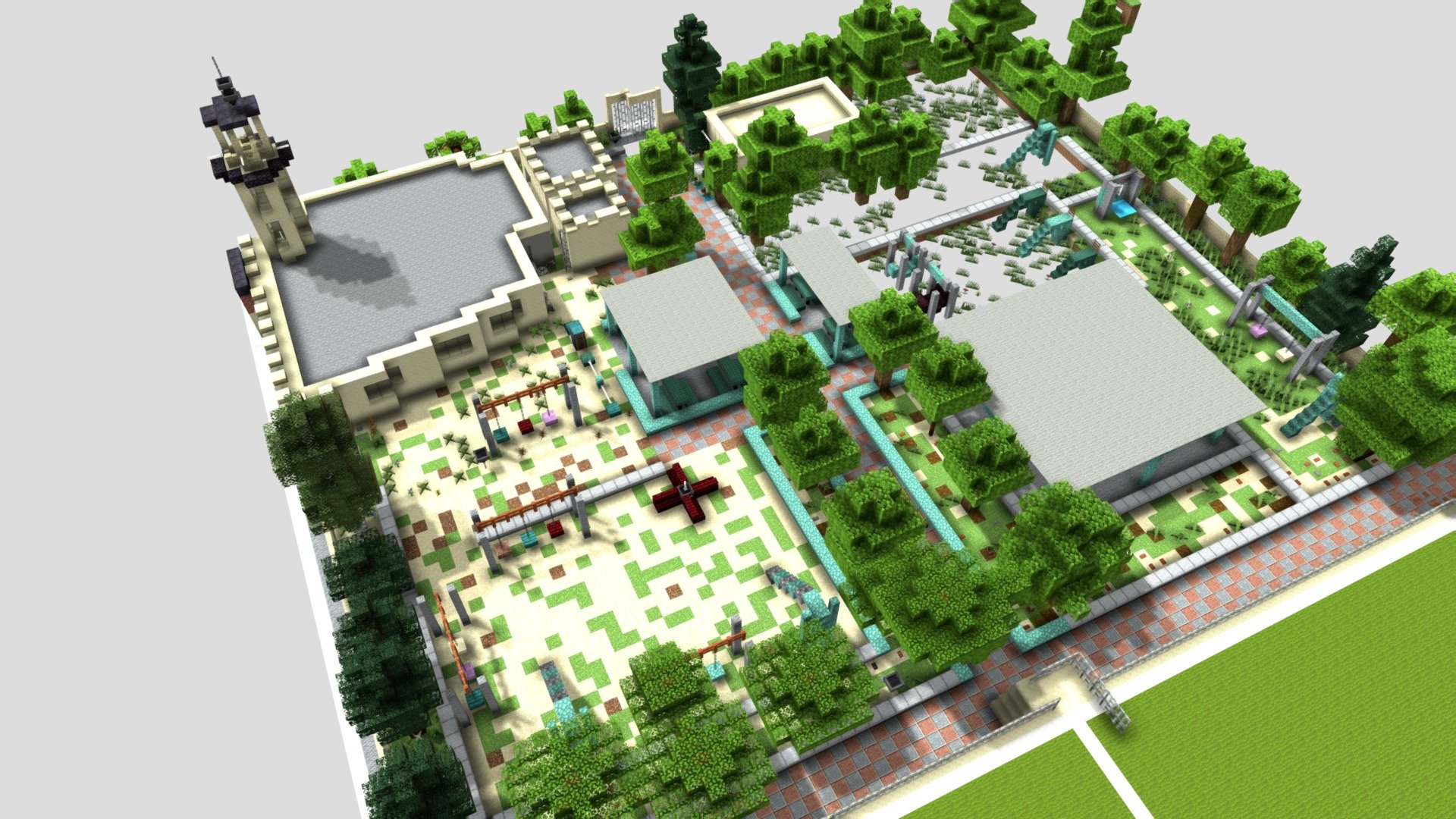 Souf Camp 3D model by Block by Block (blockbyblock) [f69d93d