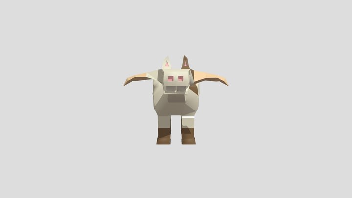 weird cow 3D Model