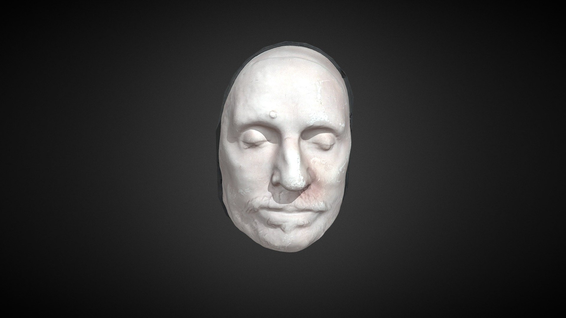 Cromwell Death Mask 3D model by chrisy0ung [f69e981] Sketchfab