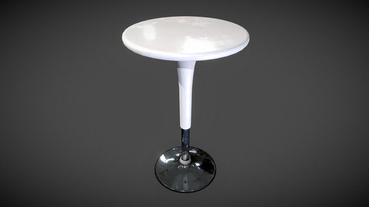 Bamboo Table 3D Model