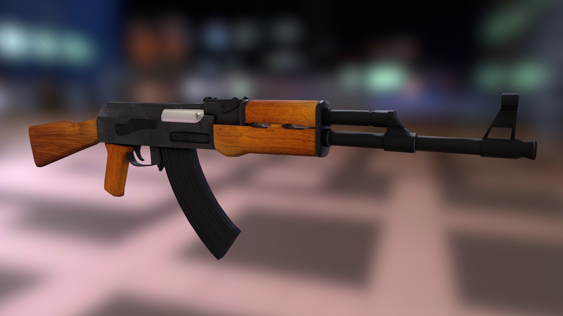 AK-47 - 3D model by H3SYR (@ongezell) [f69eda1] - Sketchfab