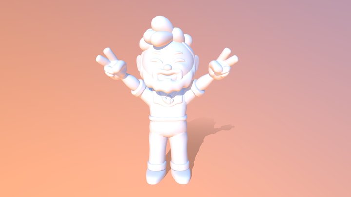 Gabriel Boric 3D Model