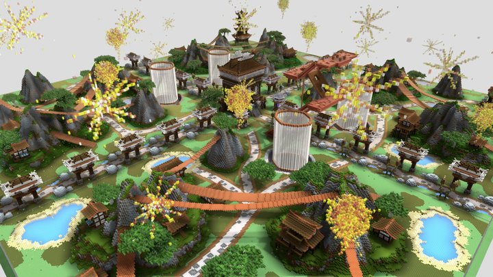 Kitmap Warzone New Year theme 3D Model