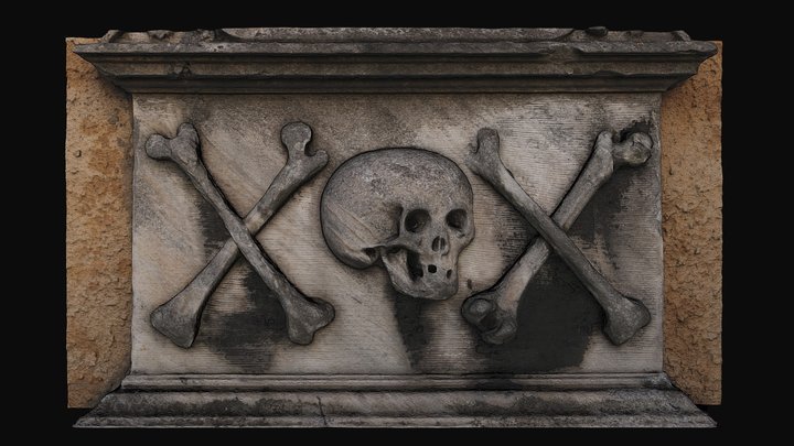 memento mori , Greyfriars Kirkyard, Edinburgh 3D Model