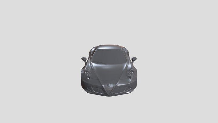 Alfa Romeo 4C 3D Model