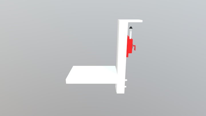 Joystick Mount V1 3D Model