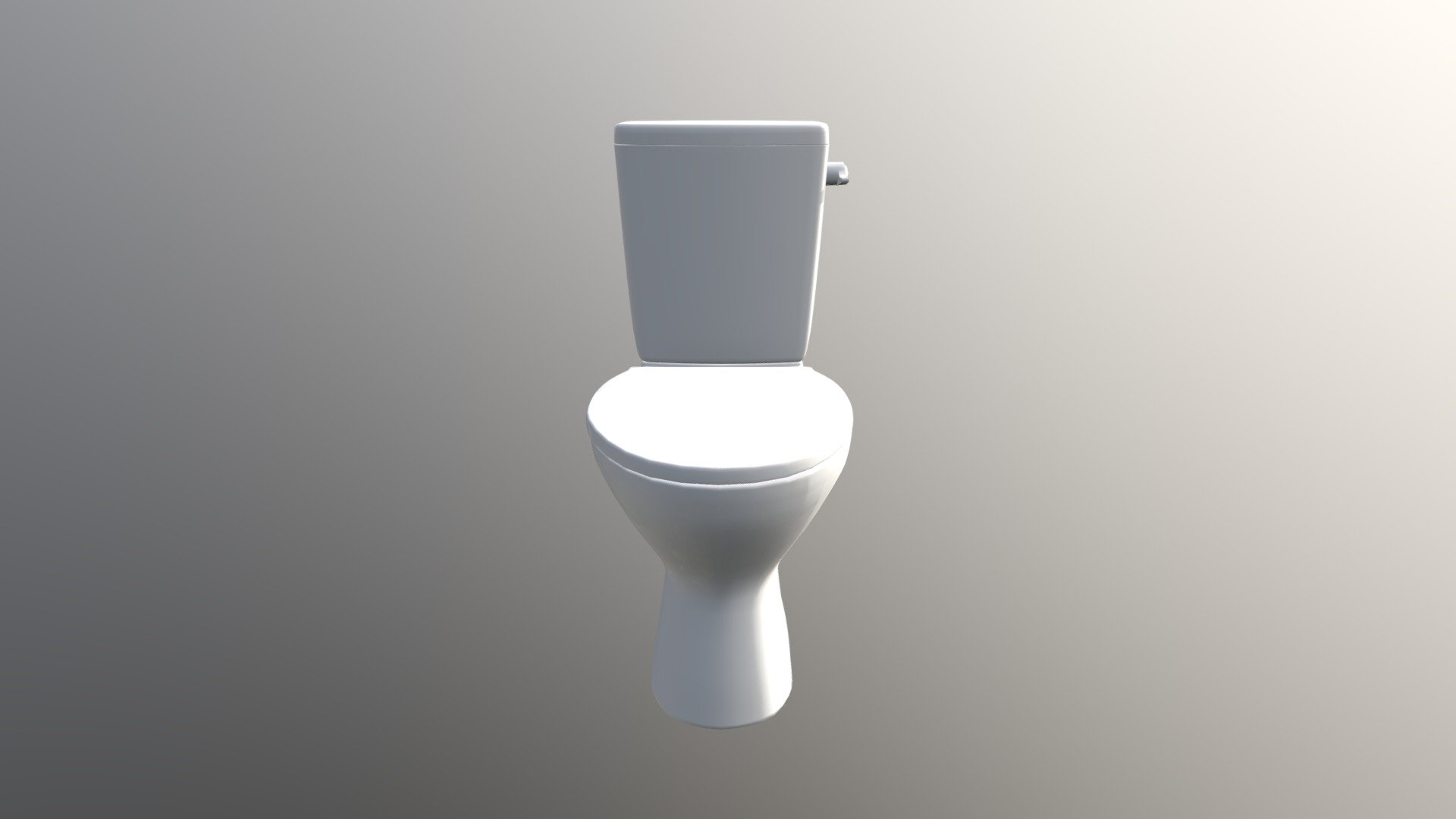 Zenit Toilet With Side Flush Lid Down