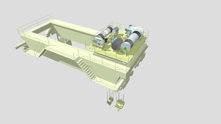 Ponte Rolante 3D Model