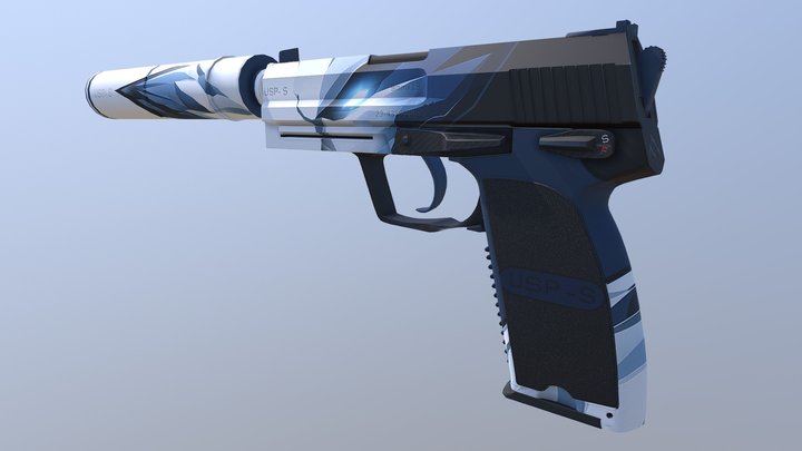 Usp-s ICE Collection 3D Model