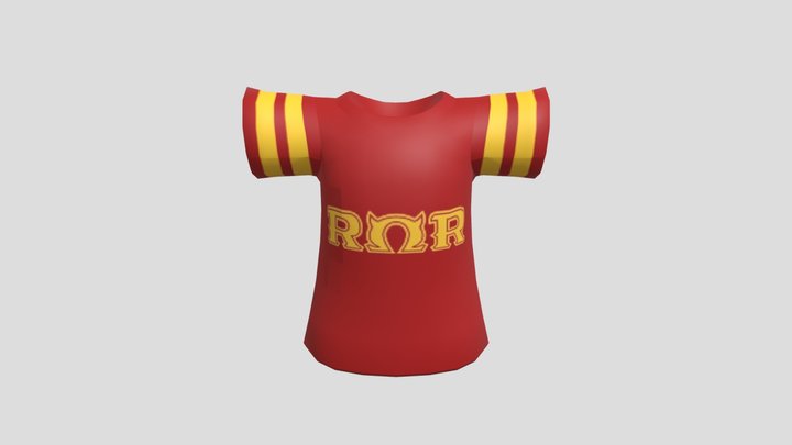 RΩR Shirt For Splatoon 3D Model